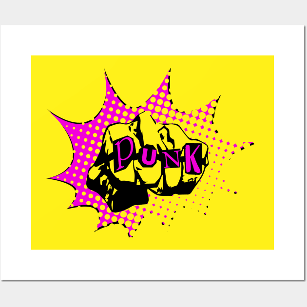 punk punch Wall Art by justduick